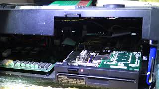 Yamaha QX1 floppy drive repair test