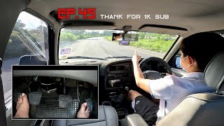 POV light truck EP.45 | Toyota Hilux Mighty-X | Foot Pedal | 4K