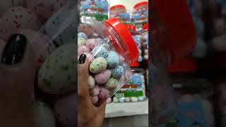 Crunchy Egg Bubble gum  #asmr #shorts