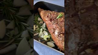 Roasting lamb leg #pinayinnewzealand #buhaynewzealand