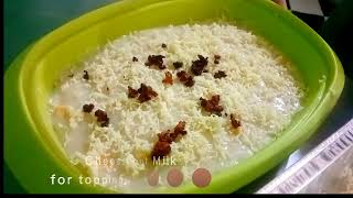 Maja Blanca recipe || With Cheese topping and latik (Fried coconut milk)