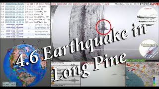 4.6 Magnitude Earthquake Lone Pine California