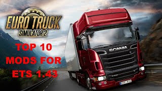 Top 10 Mods para ETS2 v1.43 #2022