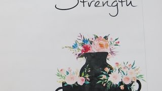 NEW "Strength" Inspiration Art Journal from Lot95Designs