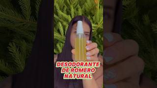 Desodorante de romero NATURAL Y CASERO #trucosytips #tips #losmejorestips #belleza #tipsytrucos