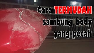 cara paling simple memperbaiki body motor