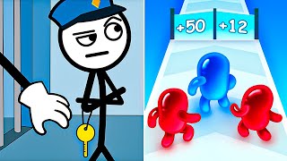 Thief Puzzle vs Join Blob Clash 3D - Android iOS Gameplay