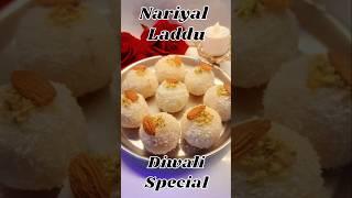 Nariyal Laddu Diwali Special #shorts #viralshort #sweet