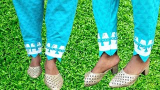 Ladies pant ki mohri ka design#YouTubevideo@umatiyastitching7