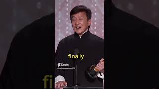 jackie Chan Speech after award | Motivational Speecb