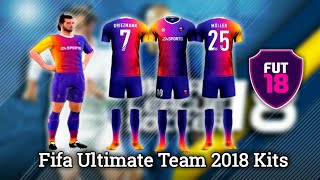 How to Import Fifa Ultimate Team 2018 (FUT 18) Kits & Logos in Dream League Soccer 2018