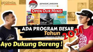 ADA PROGRAM BESAR DI TAHUN 2021 || Bersama Admin Purwosari Awesome || Lensa Gerakan Pemuda