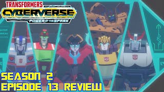 Transformers Cyberverse Season 2 (Power of The Spark) Episode 13: Escape From Earth REVIEW