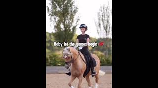 Let the games begin 💋😂 #blowup #fyp #viral #shorts #horsey #horsefan #like #follow #10k #edit