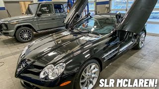 We bought a 2008 SLR Mclaren with only 2,000 miles!