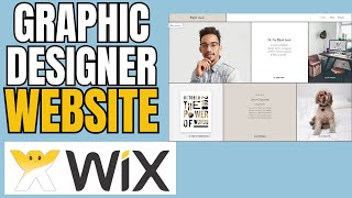 How To Create Graphic Designer Portfolio Website WIX