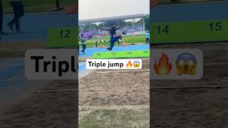 Triple jump 😱🔥#youtubeshorts #triplejump