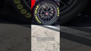 Why do tires at Martinsville start flat? #NASCAR #racing