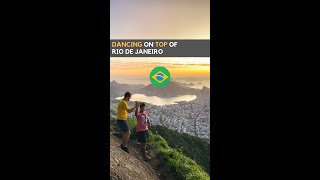 DANCING ON TOP OF RIO 🇧🇷 WITH THE BEST VIEW!