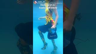 Underwater Fashion Show 🤯