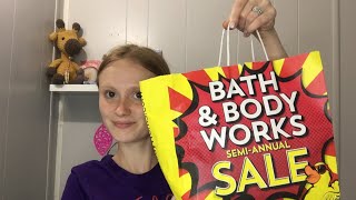 Bath And Body Works Semi Annual Sale…I Only Got Shower Gel!!!