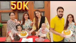 50k Subscribers Hone Ki Khushi Me Sab Ghar Walo Ko Kya Treat Di ?| Ayesha LifeStyle