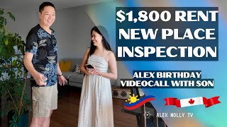 What does $1800 rent gets you in Calgary, Canada? Inspection Day! CC English #pinoysacanada #ofw