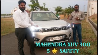 MAHINDRA XUV 3OO /5 STAR SAFESTY CAR /WALK AROUND BS6 2021 MODEL