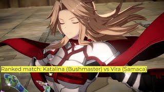 Granblue Fantasy Versus: Rising - Katalina (Bushmaster) vs Vira (Samaca)