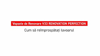 V33 - Cum să reîmprospătați lavoarul