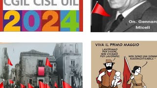 Primo Maggio a Caraffa di cz.  anni 50 nel ricordo di alcuni protagonisti