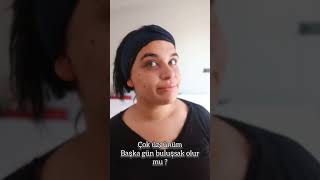 Olur hazırlanmamıştım bile... #shorts #makeup #makyaj