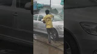 Car wash Skoda Laura #car #carwash #tarzan #shortsfeed #shortsvideo #shorts #trending #reels