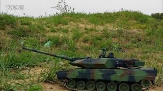 Leopard 2 A6 RC Tank Customize the rear seat effect of the main gun. good-goods-online.com