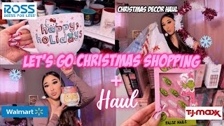 COME CHRISTMAS SHOPPING WITH ME 💗🎄+ haul at the end (Christmas decor finds)