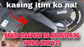 Honda Click V3 Air Filter Replacement/June 21, 2024