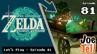 Let's play The Legend of Zelda Tears of the Kingdom. We find the Cap of the Wind in the Depths