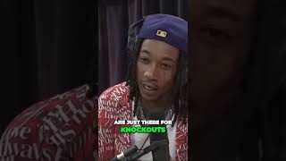 Wiz Khalifa Watches UFC?!  #rap #hiphop #joerogan #wizkhalifa #mma #ufc