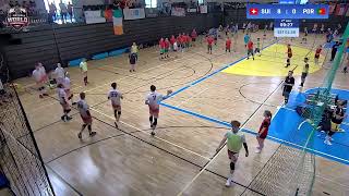 Switzerland vs Portugal / Cloth Men / Dodgeball World Championships 2024