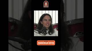 Dicas e Objetivos no Beach Tennis - 003 Marcela Vita - No Estúdio Podcast #shorts