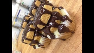 Vegan Boston Cream Cupcake Tutorial!!!!- How to Make Vegan Pastry Cream