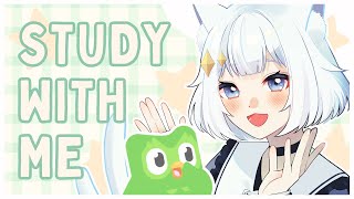 【朝活/Duolingo】お仕事前にまったり朝活！¡Vamos a estudiar Español! 【新人VTuber/真昼ゆめ】