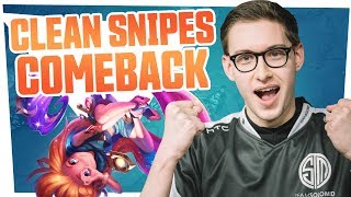 Bjergsen - CLEAN SNIPES COMEBACK!