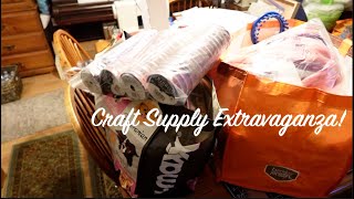 Craft Supply Extravaganza!