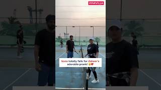 Zaheer Iqbals’s PICKLEBALL prank is too good to miss! 😂😍 #shorts #bollywood #trending #ytshorts