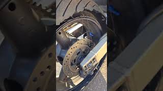 200mph Motorcycle tire blowout