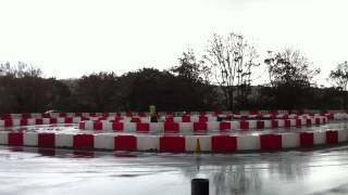 Plymouth Karting - Outdoor track in the WET