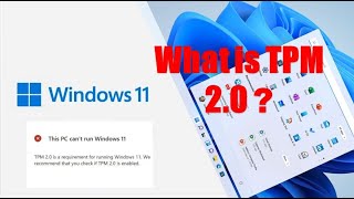 TPM 2.0 in Windows 11 (2022) | Why We Need TPM 2.0 Explained | TPM 2.0 Concept ! Doubt Resolved