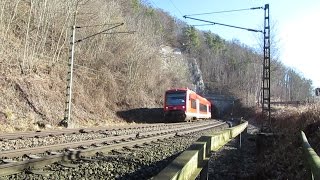 650 311 kommt aus dem Mühlener Tunnel (25.02.2017)