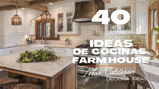 IDEAS💡 PARA DISEÑAR TU COCINA /FARM HOUSE